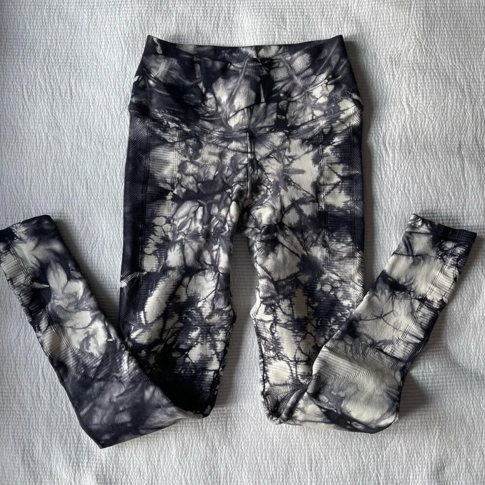 NUX One by One Seamless Legging Black Tie Dye - Picture 5 of 8